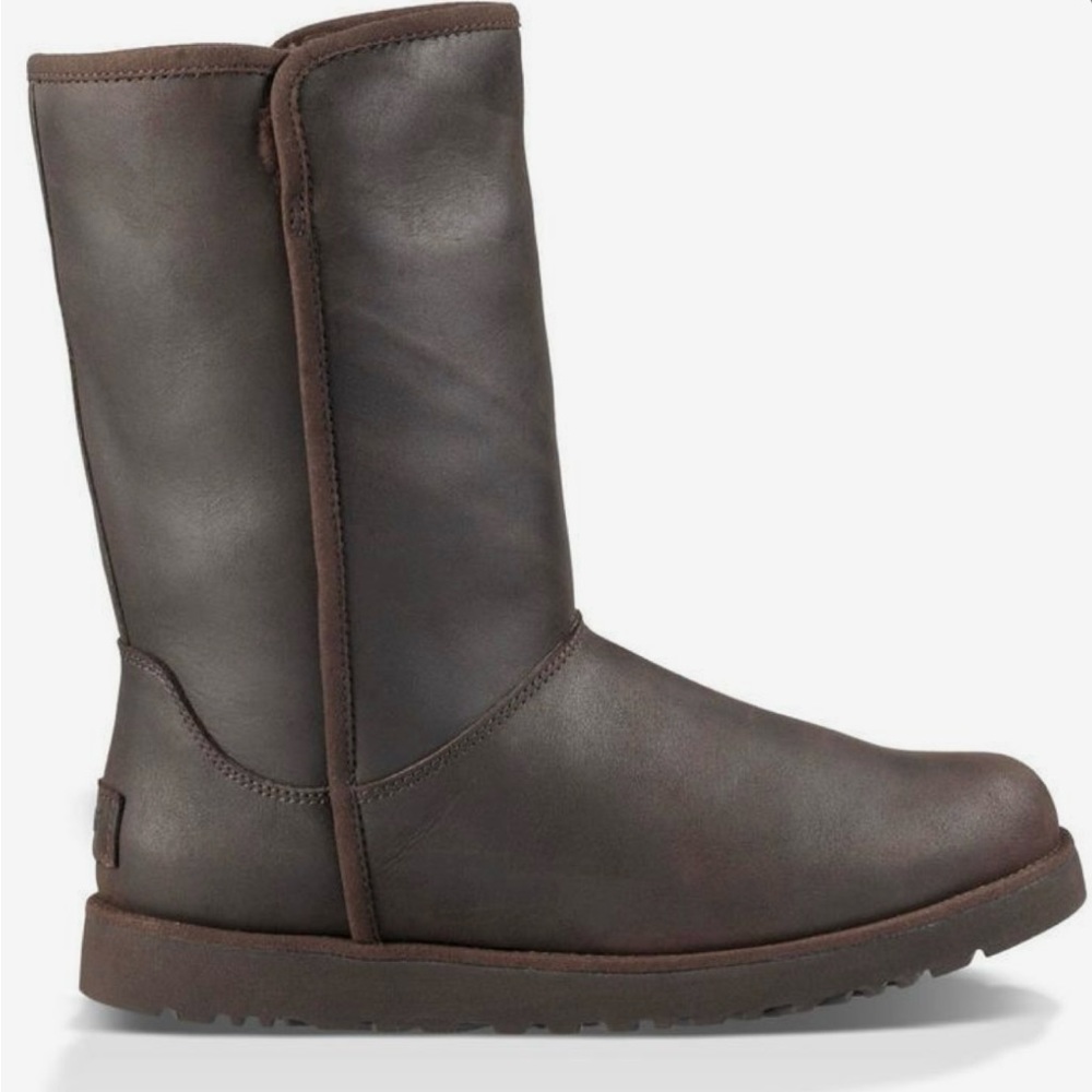 UGG Womens Michelle Boots #1014440 Shearling Brown Leather Sz 10